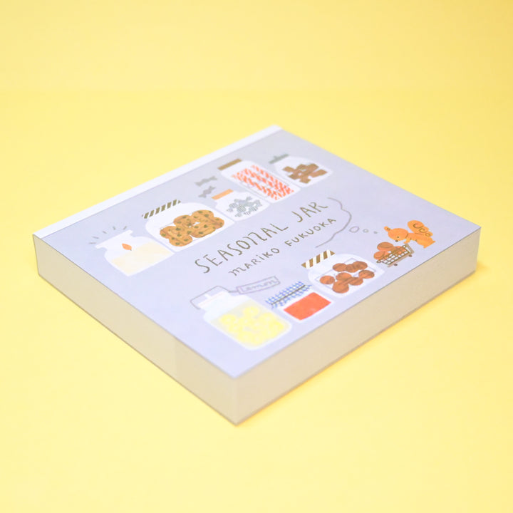 Cozyca Mariko Fukuoka Seasonal Jar Food Memo Block