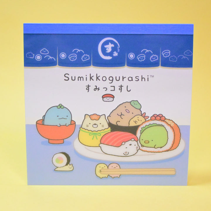 Sumikkogurashi Sushi Memo Pad