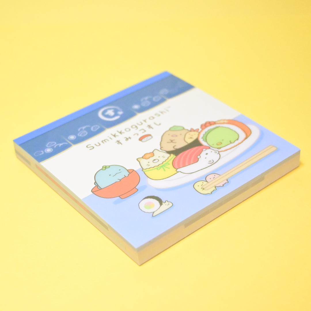 Sumikkogurashi Sushi Memo Pad