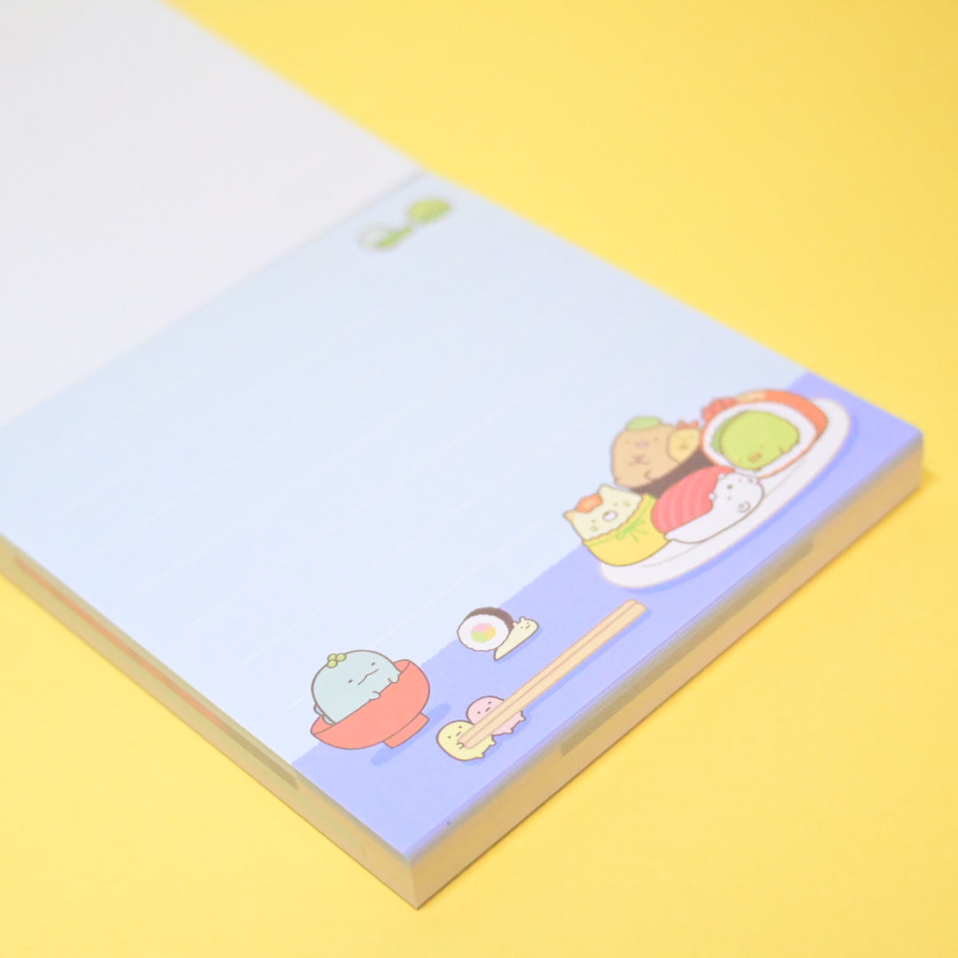 Sumikkogurashi Sushi Memo Pad