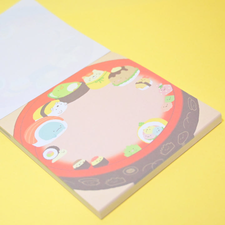 Sumikkogurashi Sushi Memo Pad