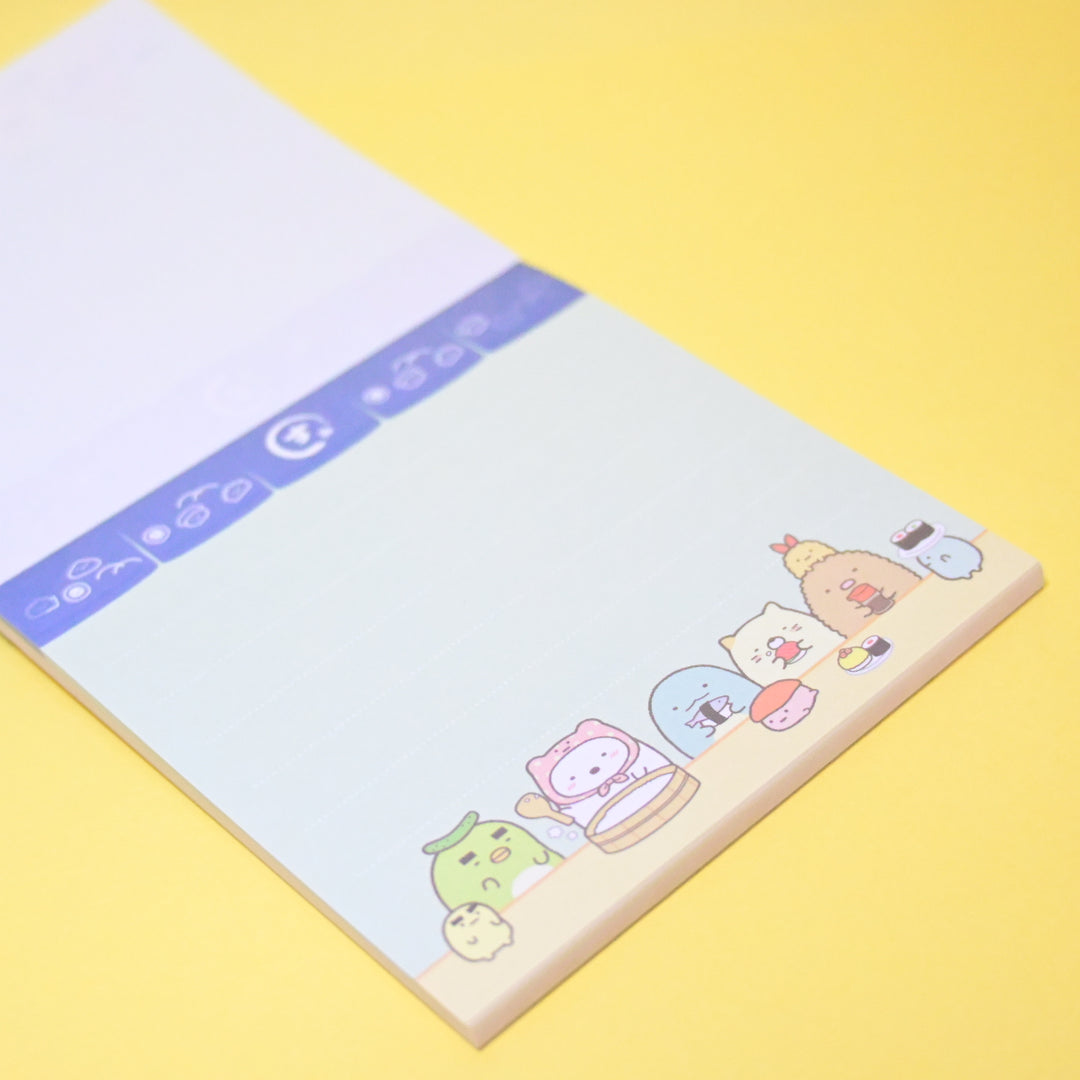 Sumikkogurashi Sushi Memo Pad