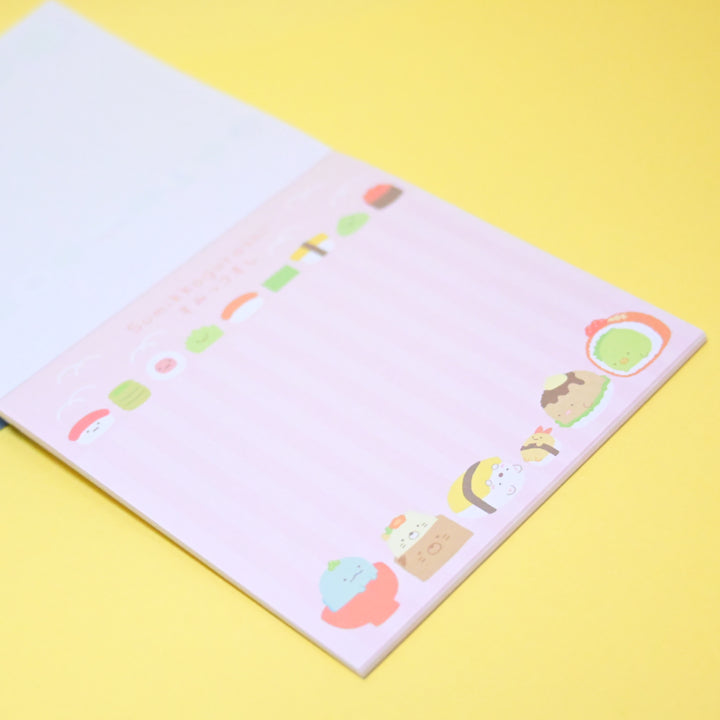 Sumikkogurashi Sushi Memo Pad