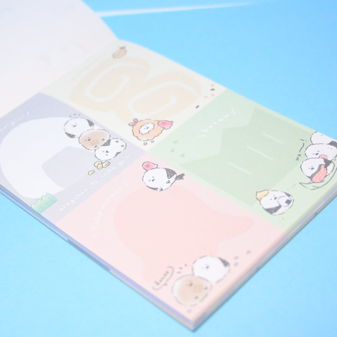 Kamio Japan Enaga Bird Memo Pad