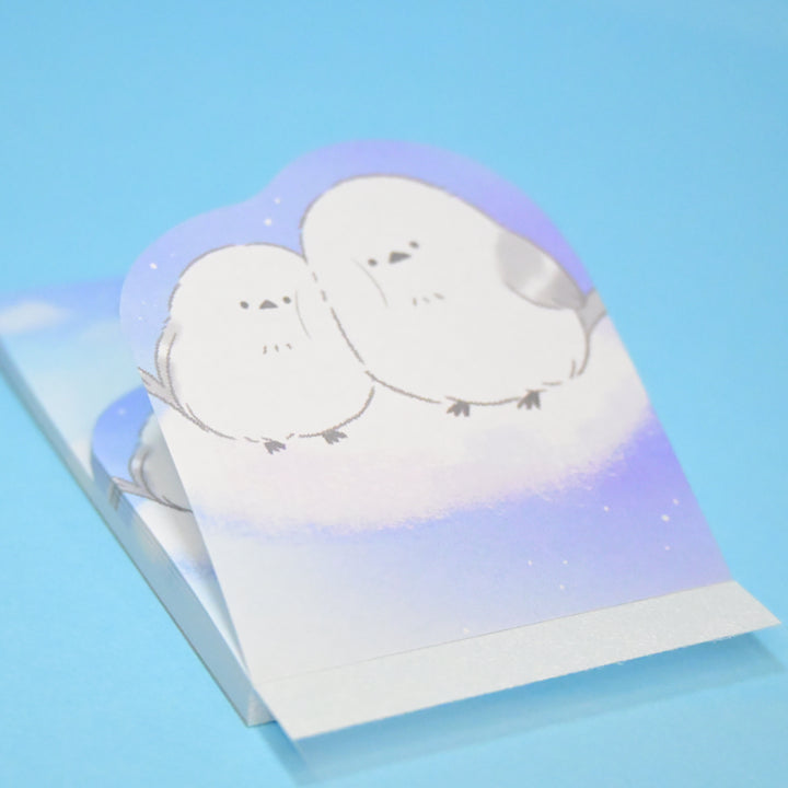 Kamio Japan Shimaenaga Cute Bird Mini Memo