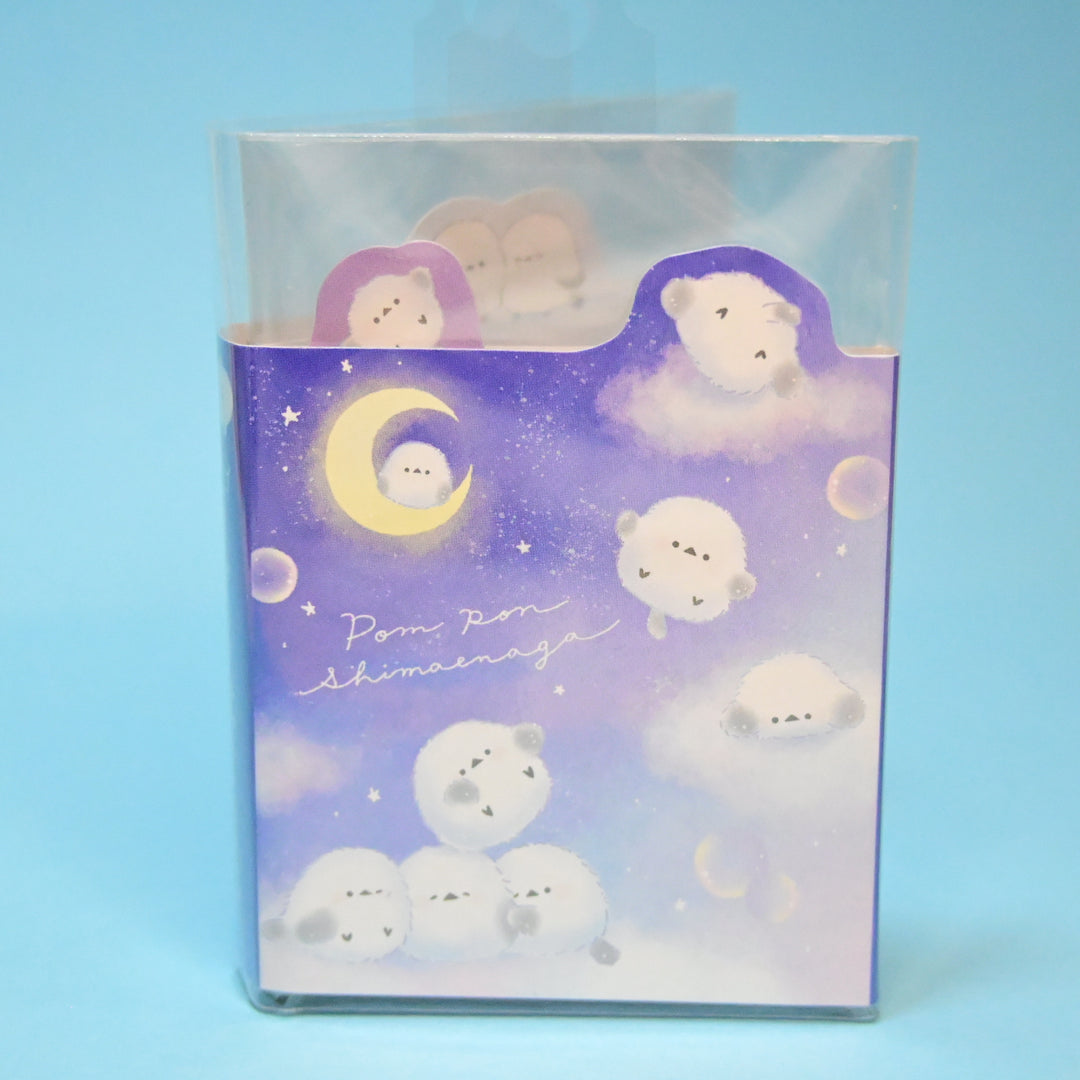 Kamio Japan Pon Pon Shimaenaga Cute Bird Foldable Multi Memo Sheets