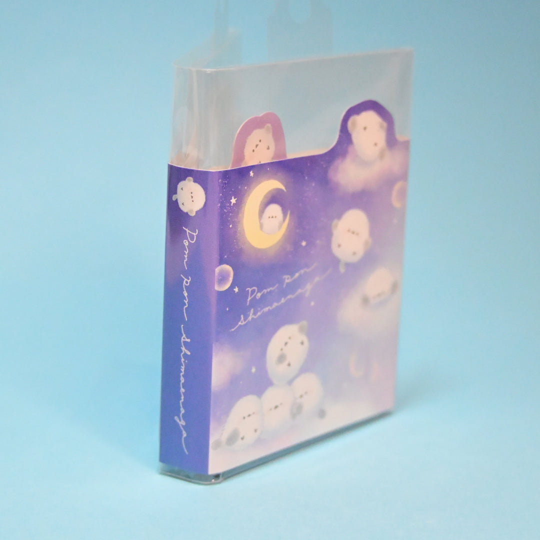 Kamio Japan Pon Pon Shimaenaga Cute Bird Foldable Multi Memo Sheets