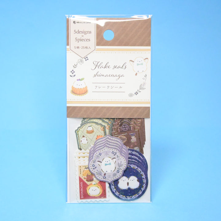 NB Shimaenaga Bird Flake Seals