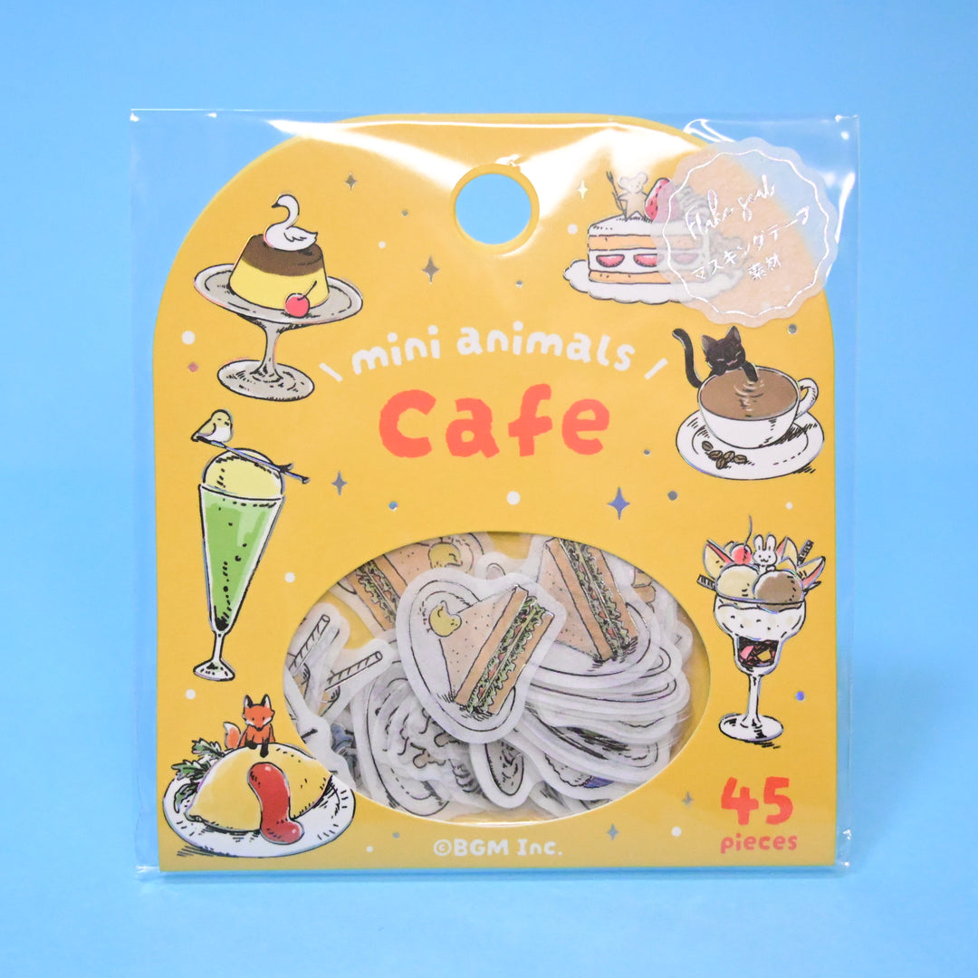 BGM Mini Animals Cafe Flake Seal