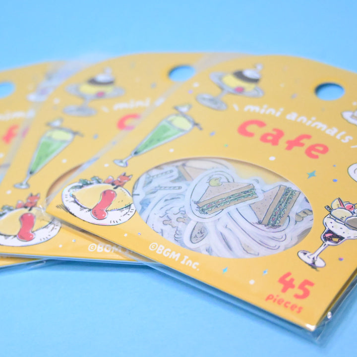 BGM Mini Animals Cafe Flake Seal