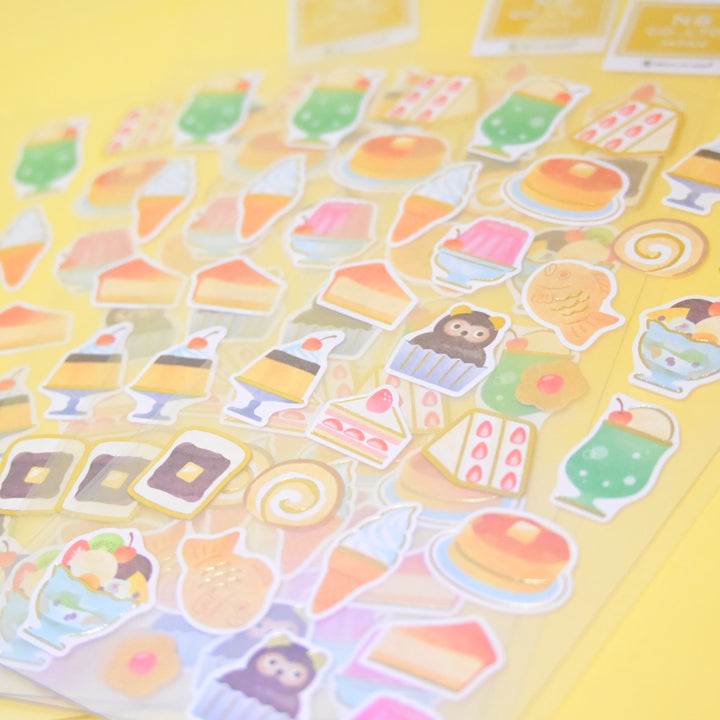 NB Japan Desserts Sticker Sheet