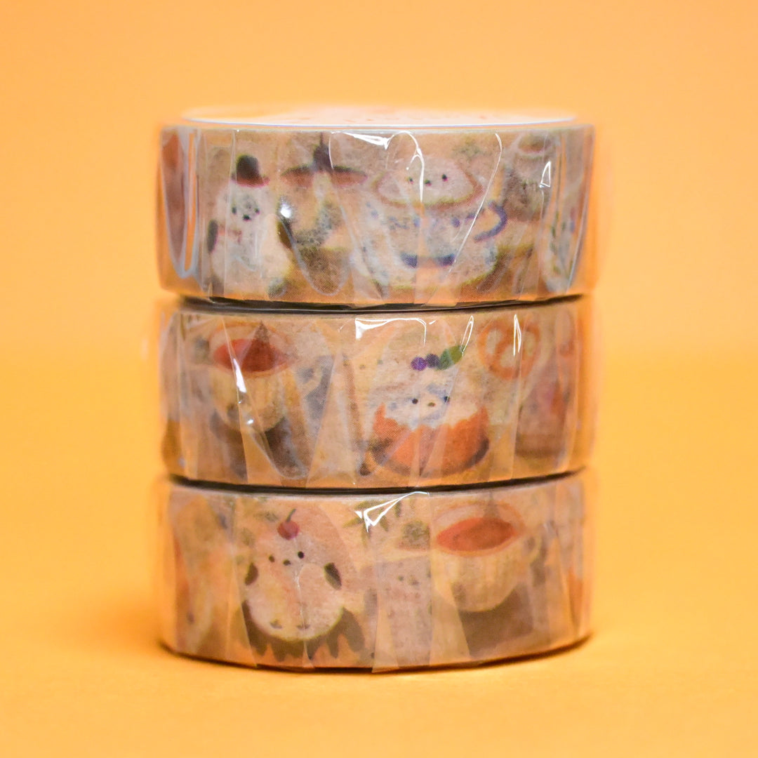NB Mattari Animals Shimaenaga Cute Bird Masking Tape