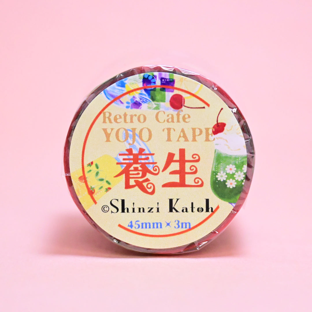 Shinzi Katoh Retro Café YOJO TAPE Masking Tape WIDE