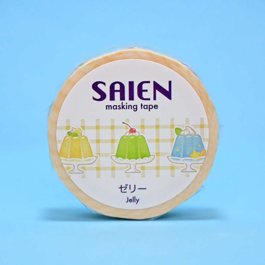 SAIEN Retro Cafe Jelly Masking Tape