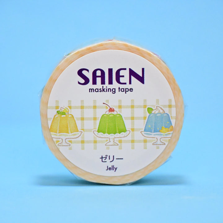 SAIEN Retro Cafe Jelly Masking Tape