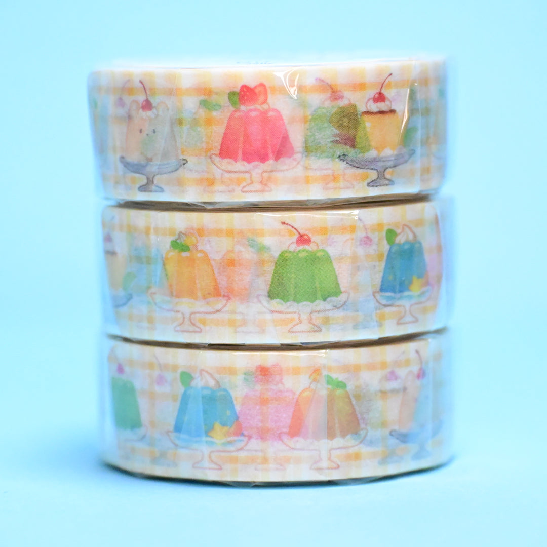 SAIEN Retro Cafe Jelly Masking Tape