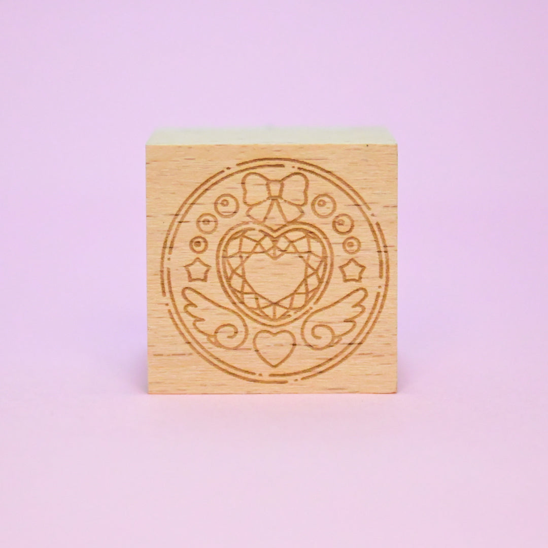 Artec Magical Girl Wooden Stamp Magic Compact