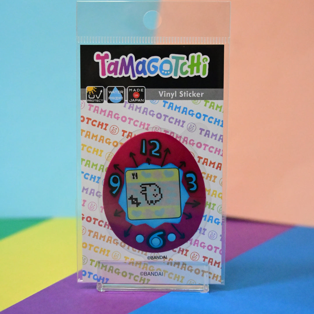 Tamagotchi Holographic Vinyl Sticker