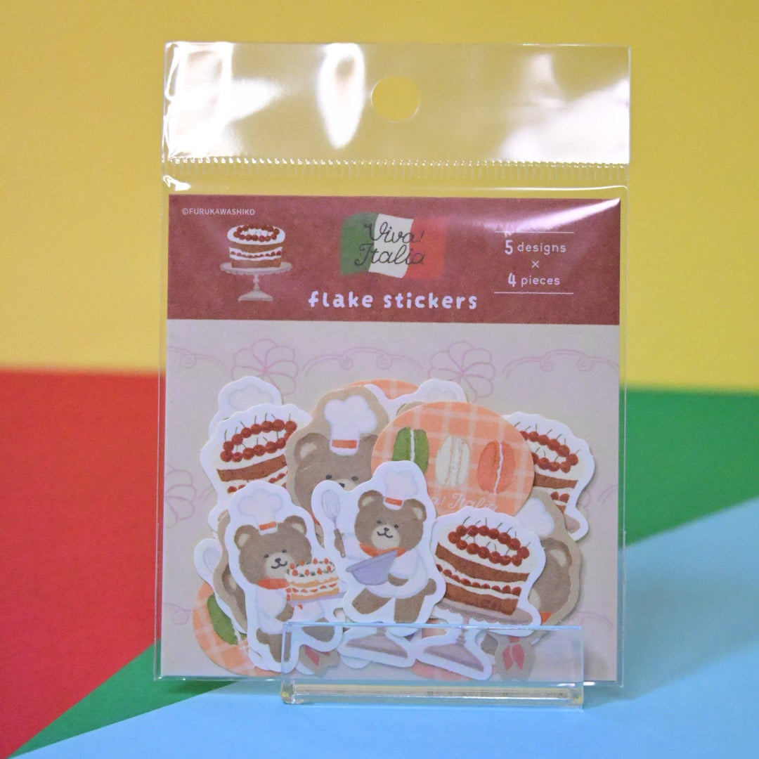 Furukawa Shiko Viva Italia! Washi Flake Seal