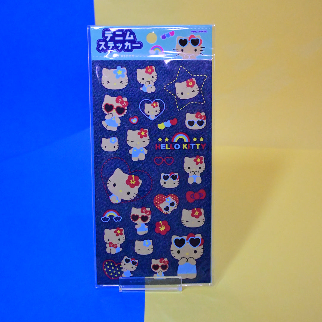 Hello Kitty Denim Sticker Sheet