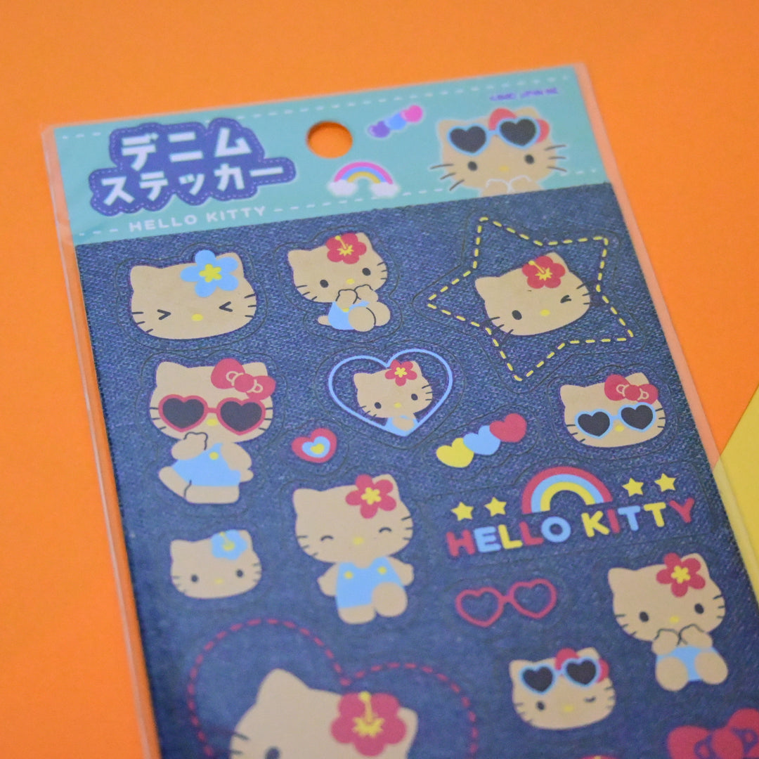 Hello Kitty Denim Sticker Sheet