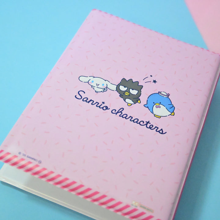 Sanrio Character Pink Sticker Binder with Memo Sheets