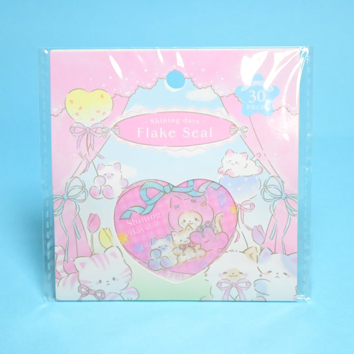 Synapse Japan Shining Days Cute Dreamy Cat Flake Seal