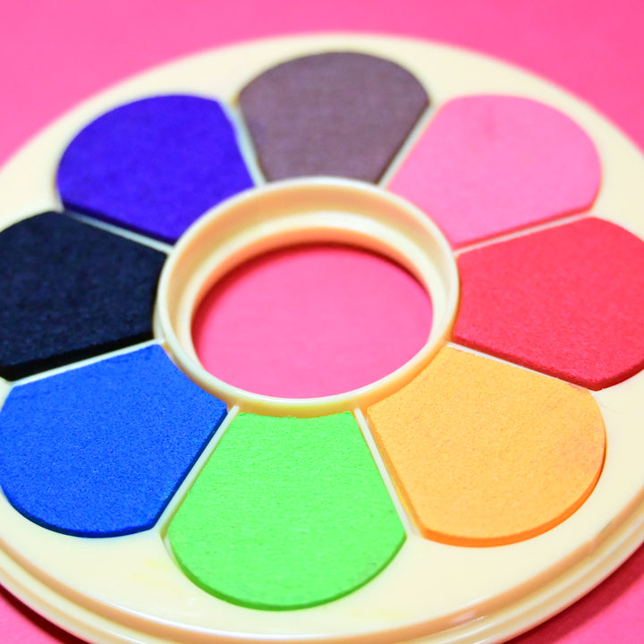 [Pre-loved] Donut Flower Ink Pad + Acrylic Stamping Block