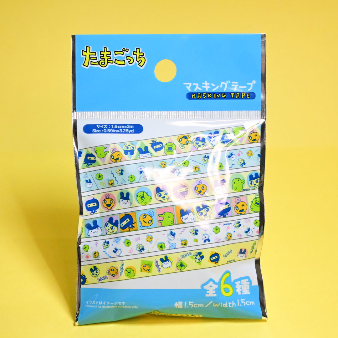 Tamagotchi Stickers + Masking Tape Set (3 pcs.)