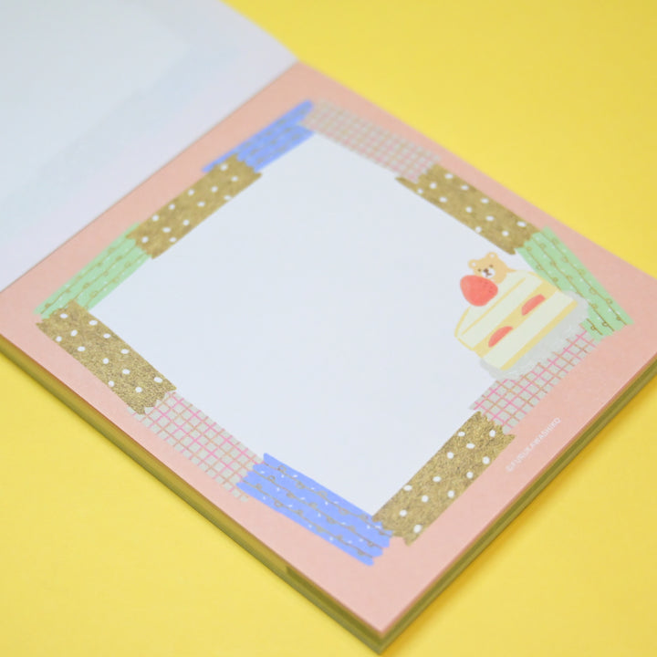 Furukawa Shiko Cozy Craft Bear Memo Pad