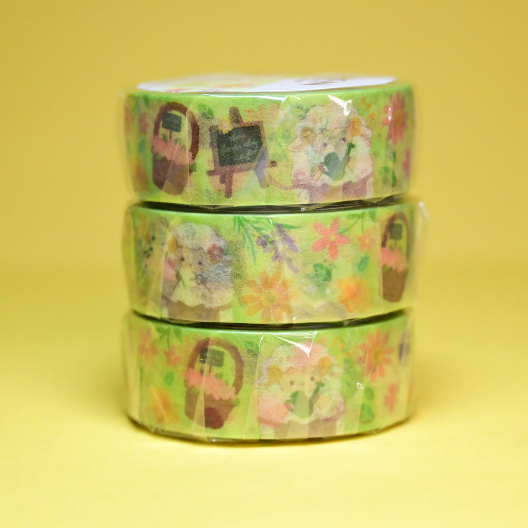 SAIEN Sheep Flower Shop Masking Tape