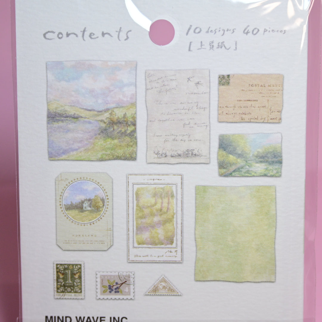 MINDWAVE Landscape Flake Sticker