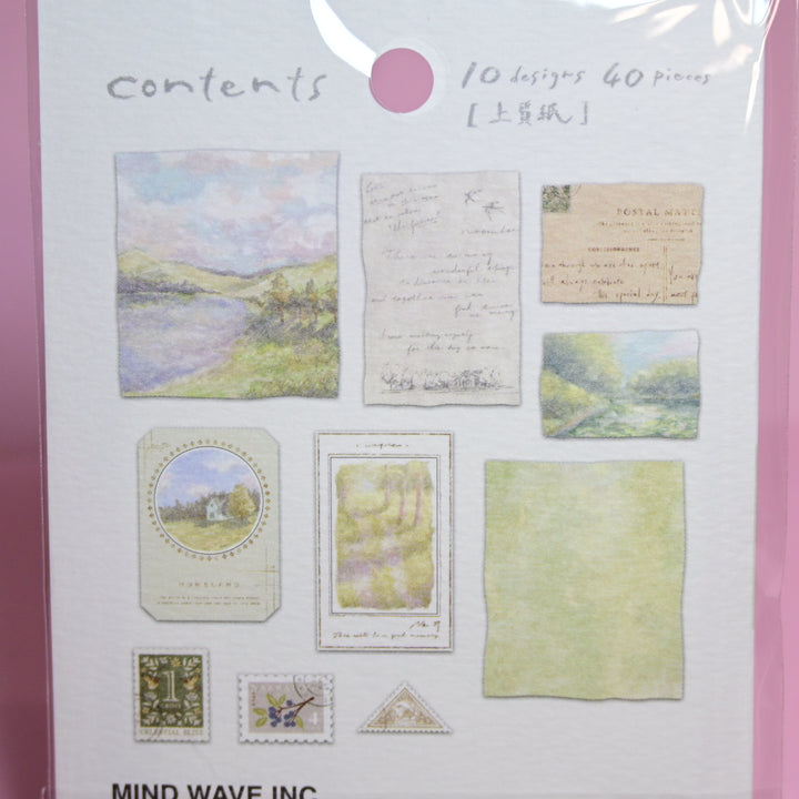 MINDWAVE Landscape Flake Sticker