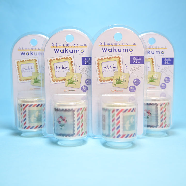 sun-star wakumo Easy Decoration Stamp Themed Masking Tape Roll