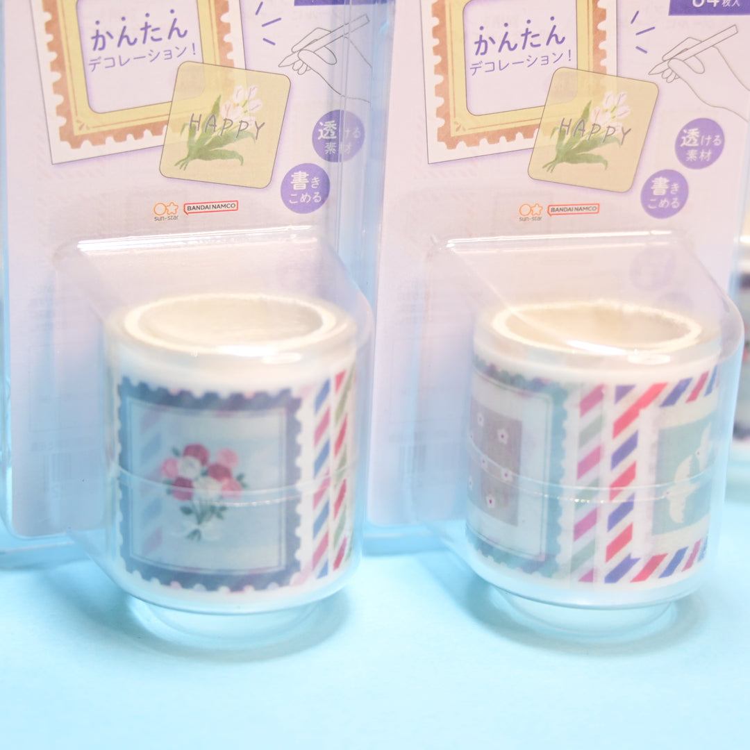 sun-star wakumo Easy Decoration Stamp Themed Masking Tape Roll