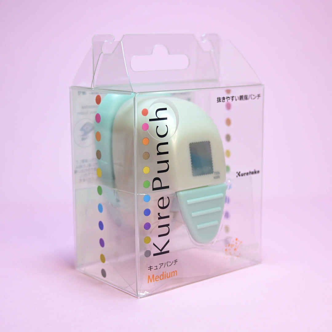 Kuretake KurePunch Stamp Shaped Scrapbooking Punch
