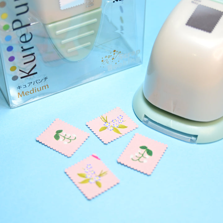 Kuretake KurePunch Stamp Shaped Scrapbooking Punch