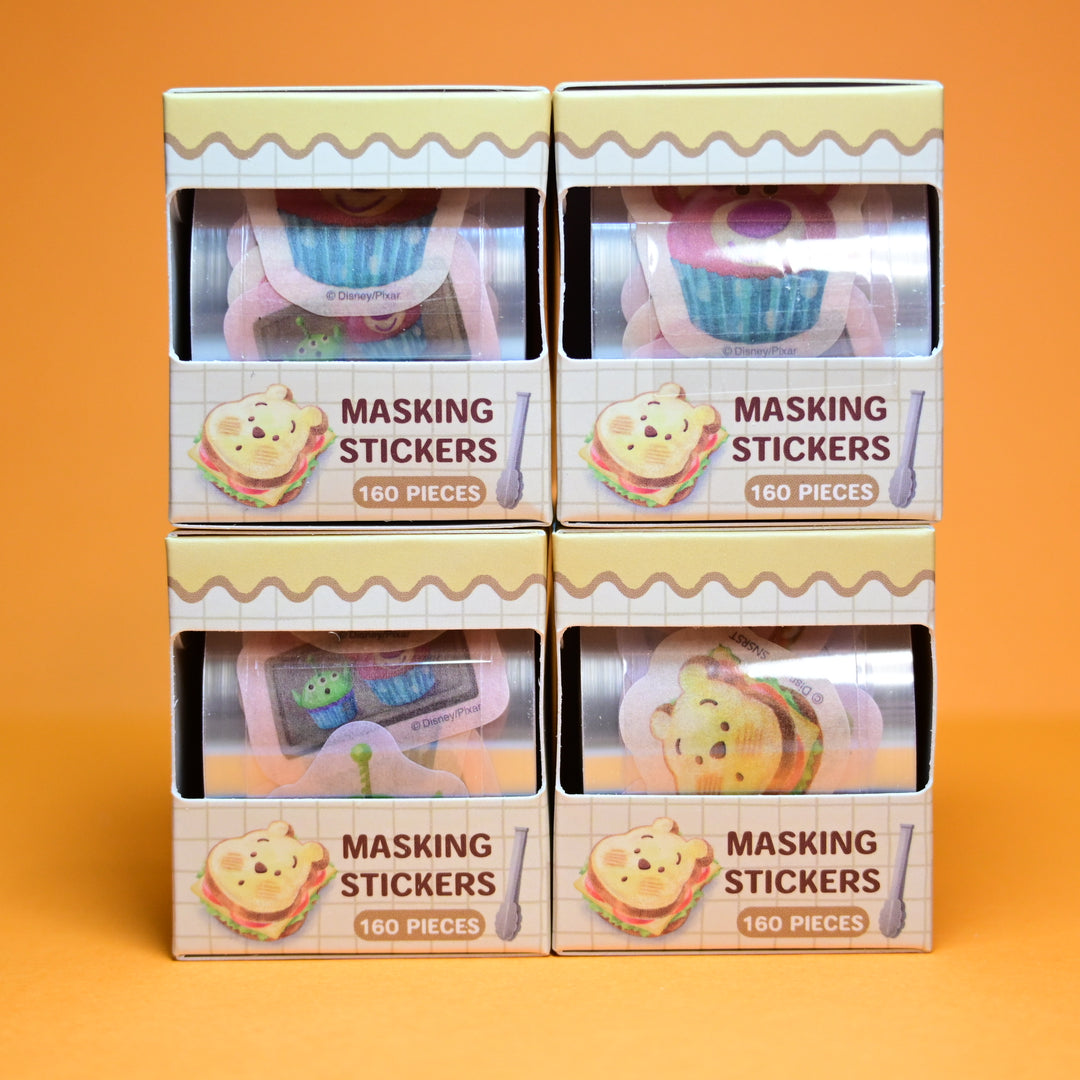 sun-star Disney Character Bread Masking Stickers Multiple Designs