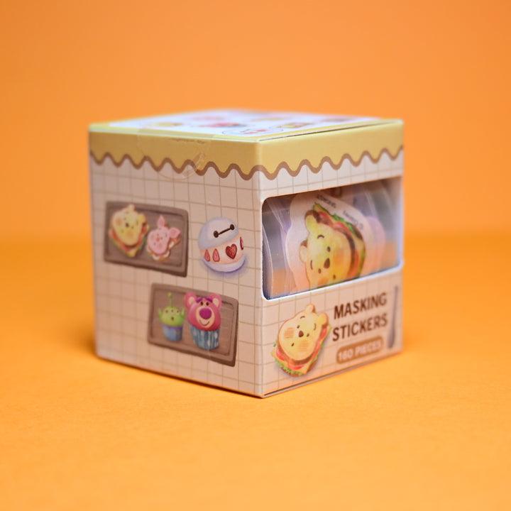 sun-star Disney Character Bread Masking Stickers Multiple Designs