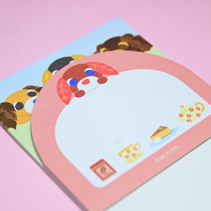 Ochaken Stacked Sticky Memo Pad