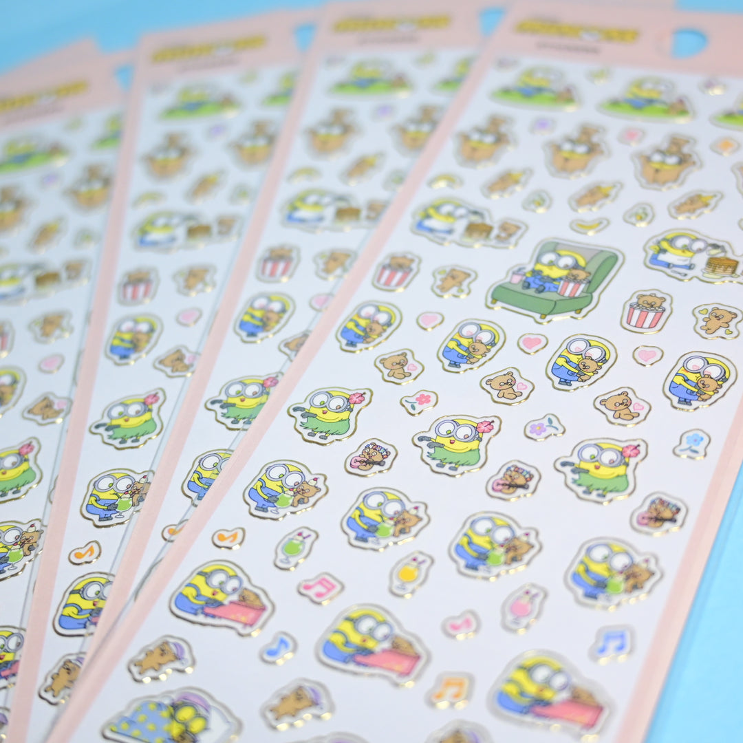 Hallmark Minions Cute Sticker Sheet
