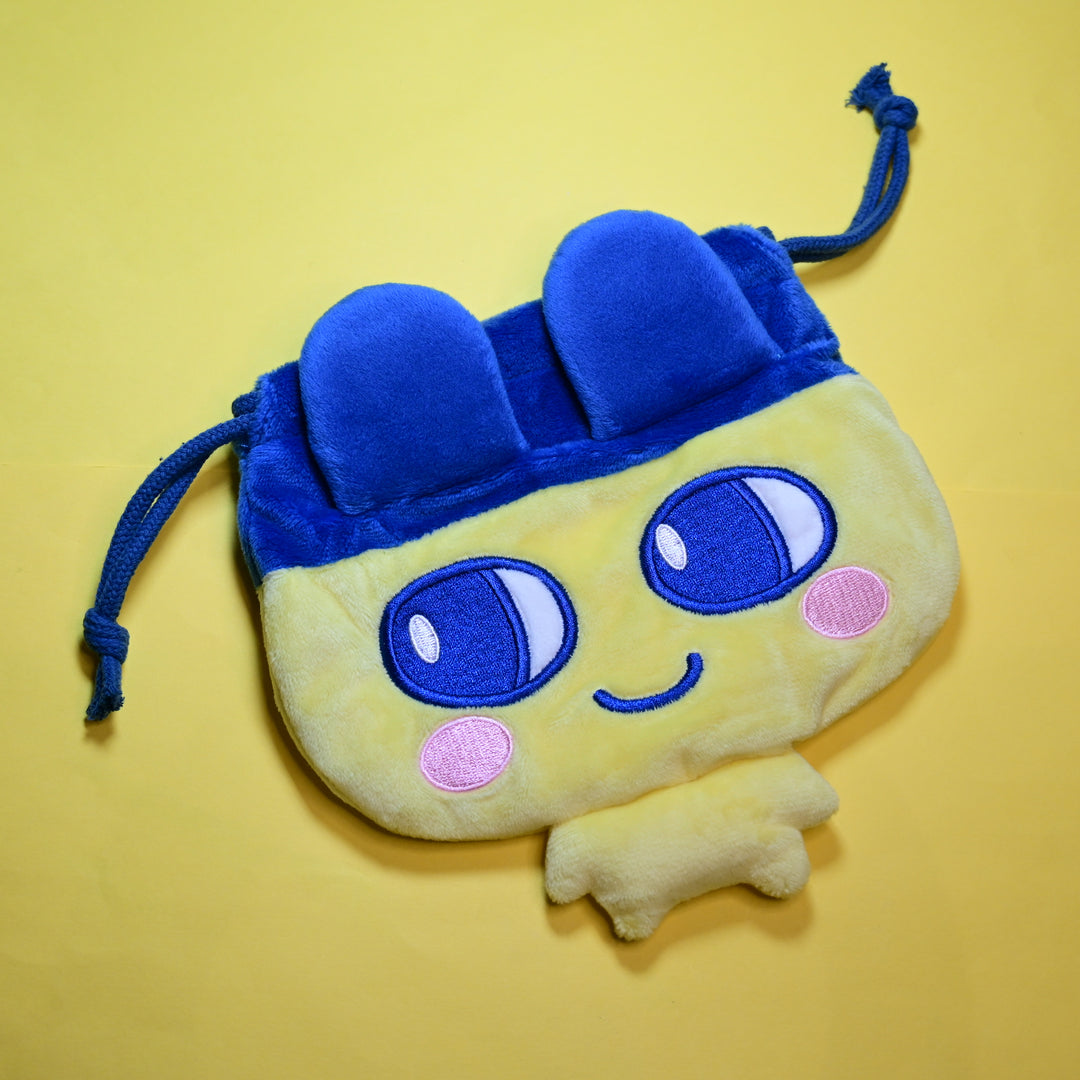 Tamagotchi Mamecchi Plush String Pouch