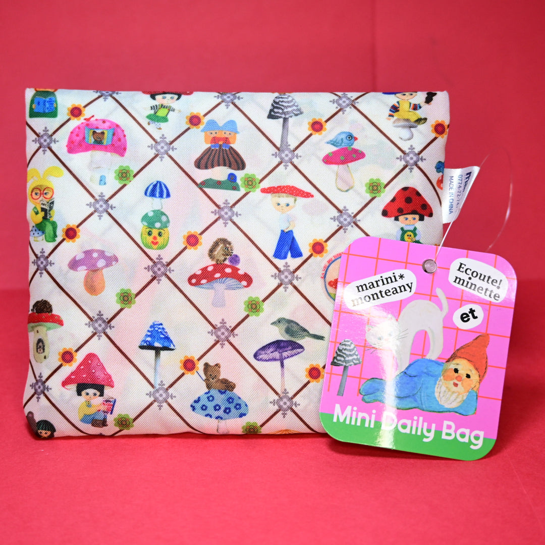 marcs* Ecoute!minette marini＊monteany Eco Foldable Reusable Bag (White)