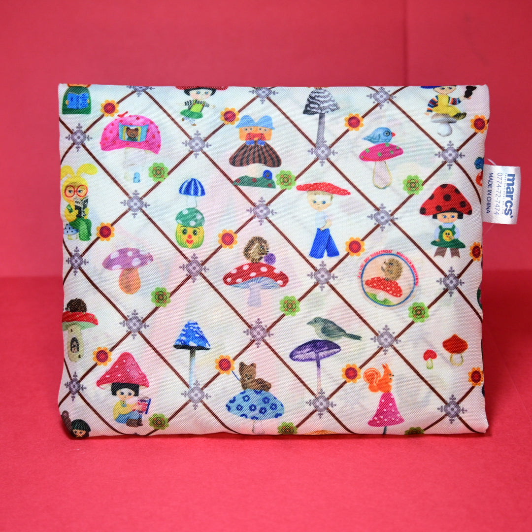 marcs* Ecoute!minette marini＊monteany Eco Foldable Reusable Bag (White)