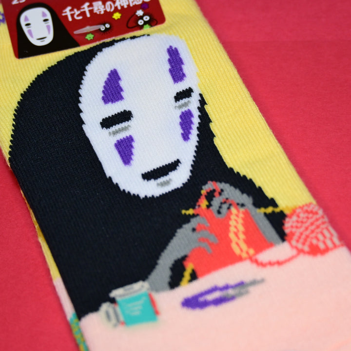 Spirited Away No Face Cozy Socks (size: 23～25cm)