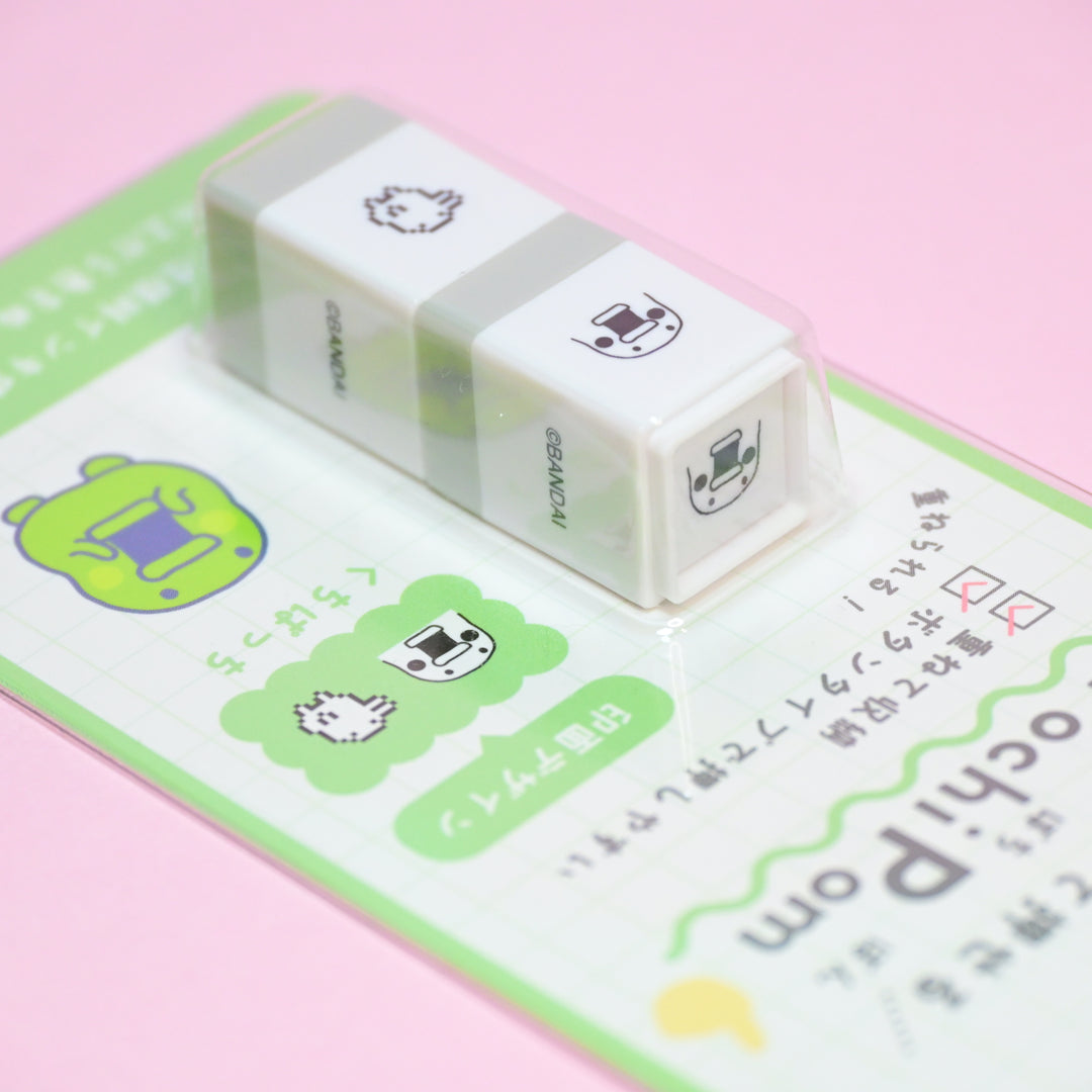 PLUS MART Tamagotchi Mini Button Click Stamps (3 designs)