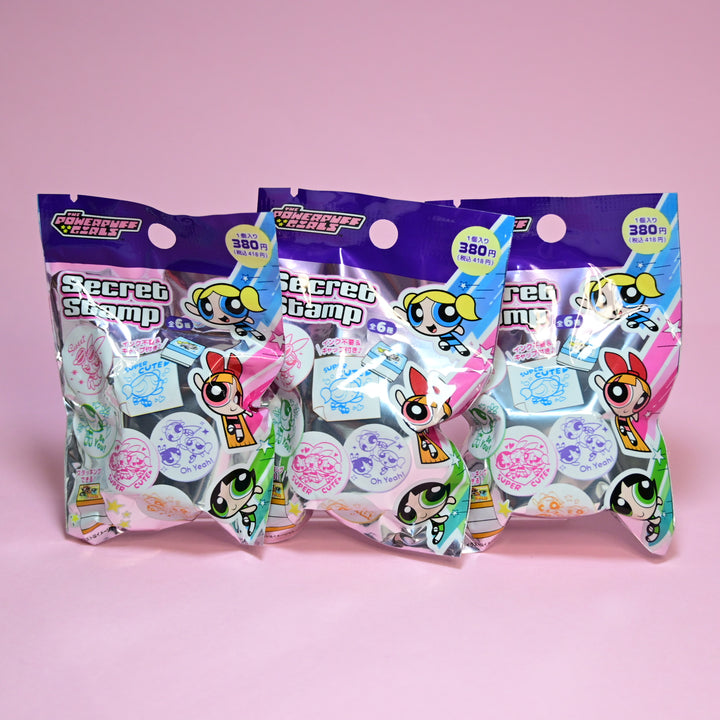 Powerpuff Girls Random Gacha Stamp (6 designs)