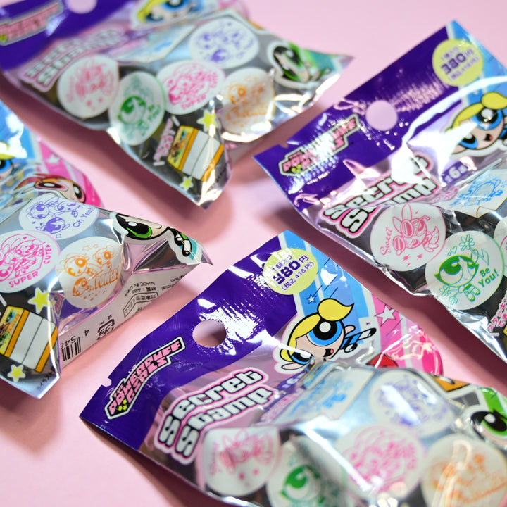 Powerpuff Girls Random Gacha Stamp (6 designs)