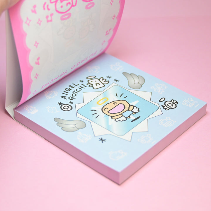 sun-star Angelgotchi Double-sided Memo Pad