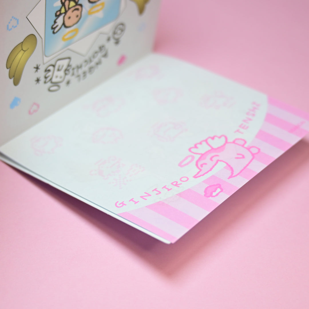 sun-star Angelgotchi Double-sided Memo Pad
